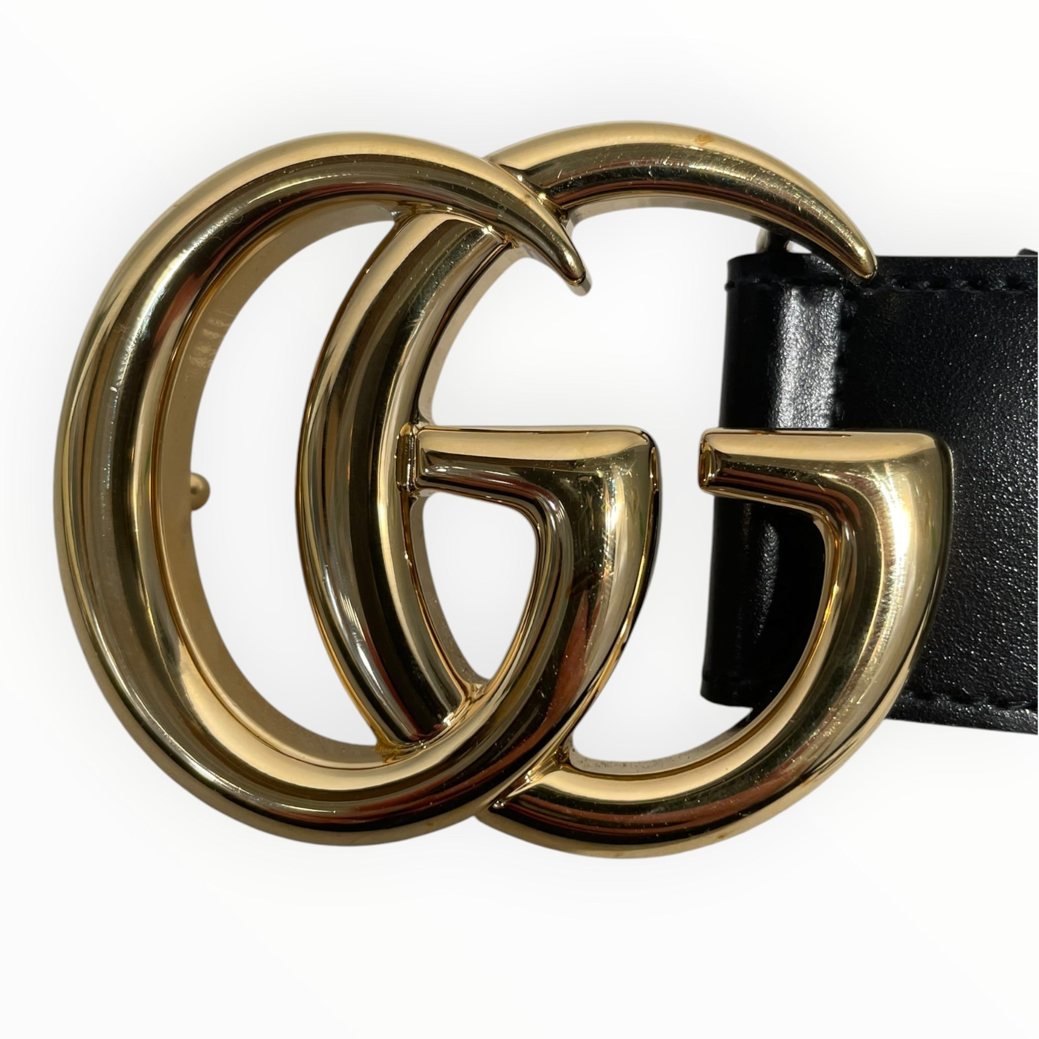 GUCCI/Belt/Leather/BLK/L's/406831