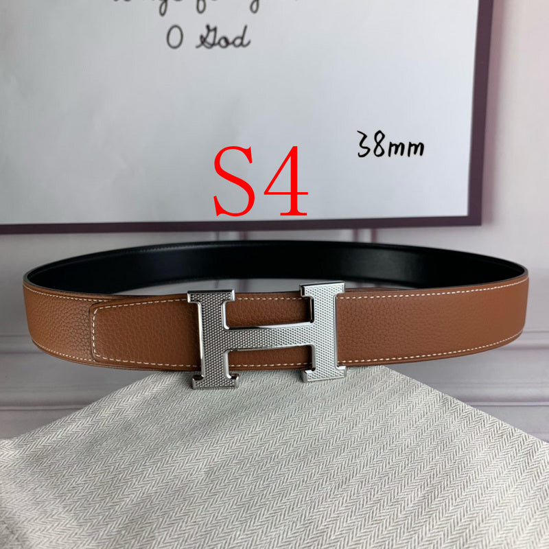HBL3 Real leather 3.8CM 95-125CM Belt with all packing |Hermès belt