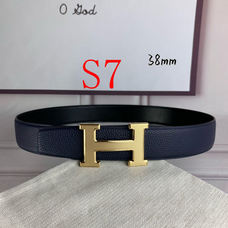 HBL3 Real leather 3.8CM 95-125CM Belt with all packing |Hermès belt
