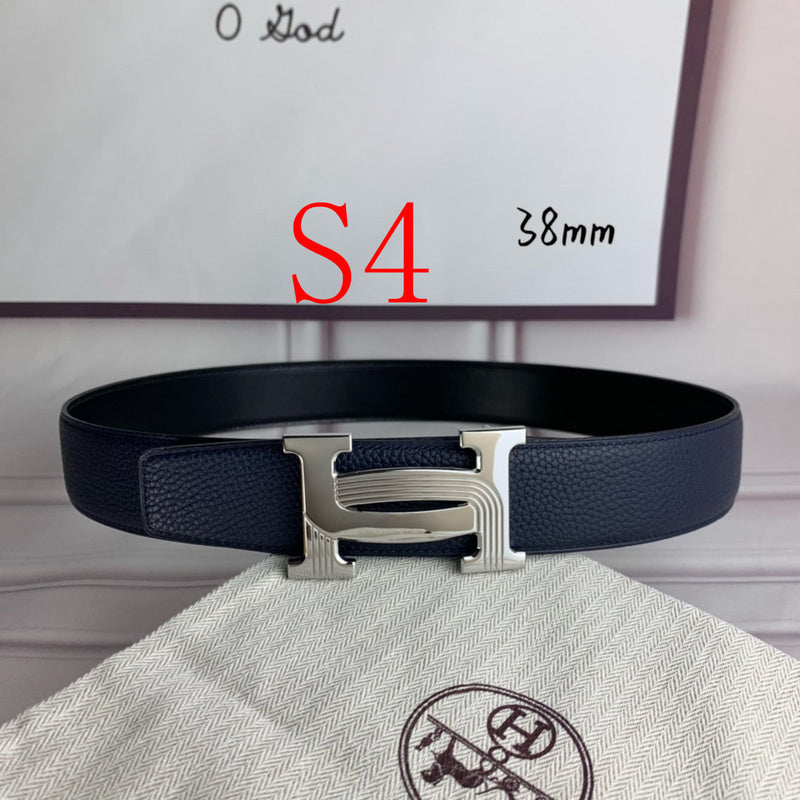 HBL5 Real leather 3.8CM 95-125CM Belt with all packing |Hermès belt