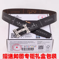 HM Constance Belt 38mm Black Brown Cowhide Sliver Buckle 620188|Hermès belt